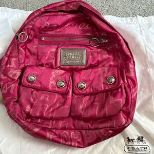 Coach poppy backpack